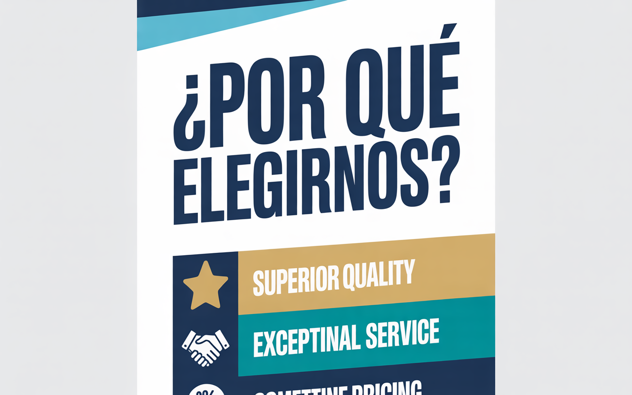 Por qué elegirnos